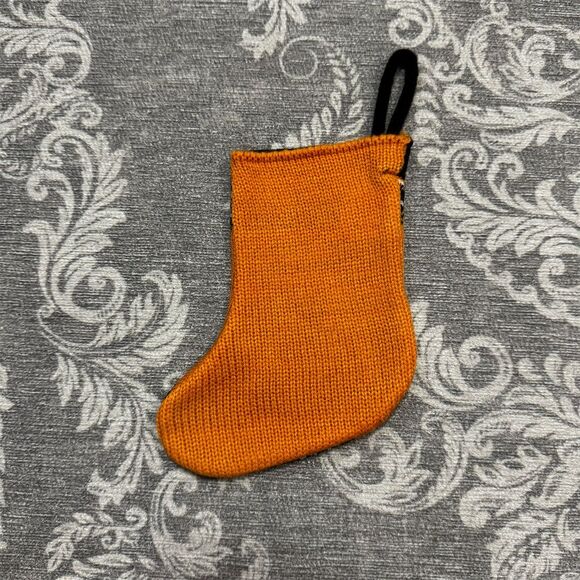 Star Wars BB-8 Mini Knit Christmas Stocking Orange & Black - Picture 2 of 4